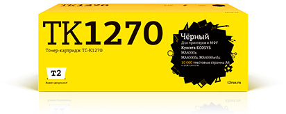 Тонер-картридж TC-K1270