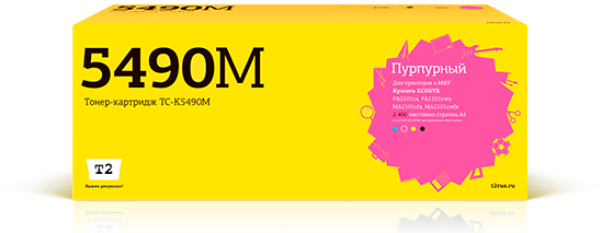 Тонер-картридж TC-K5490M