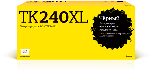 Тонер-картридж TC-KTTK240XL