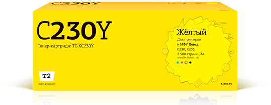 Тонер-картридж TC-XC230Y